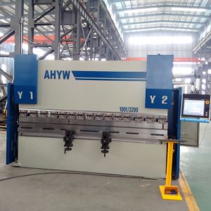 Hydrid CNC basın 100Ton3m frenler