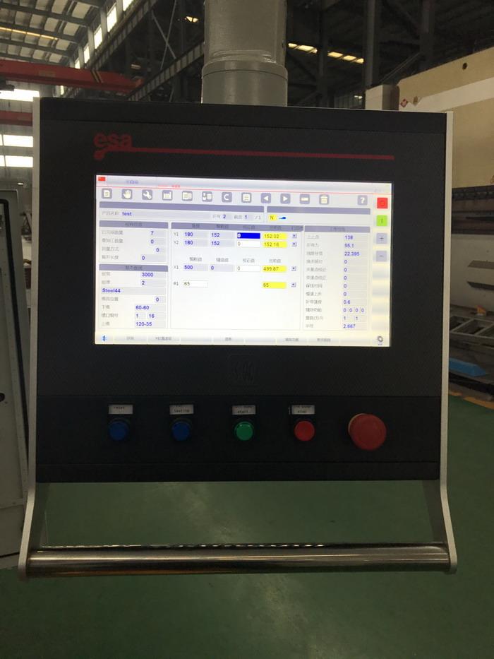 ITALY ESA S640 2D Graphical cnc pressbrake controller 10ft sheet metal bending