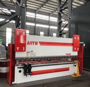 Çin AHYW 100T4M CNC Pres Fren 4 Eksen