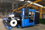 CNC Metal Tüp Fiber Lazer Kesme IPG 1KW